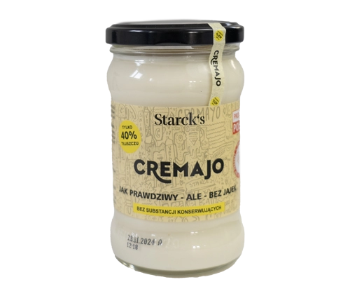 Cremajo Majonez 40% tłuszczu 270g Starck's